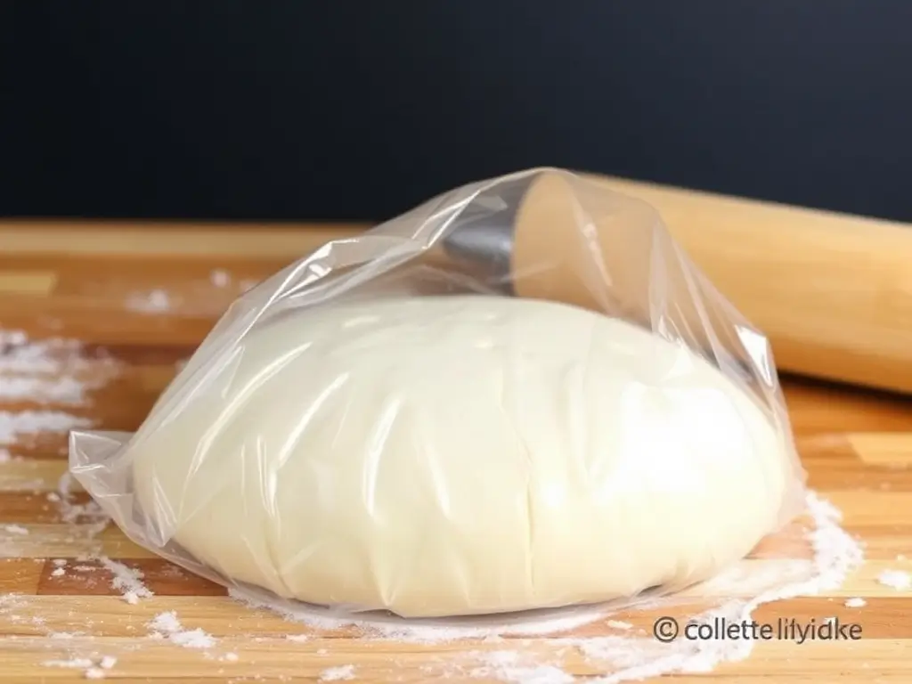 Dough rising for Potato Flake Sourdough Bread Loaf