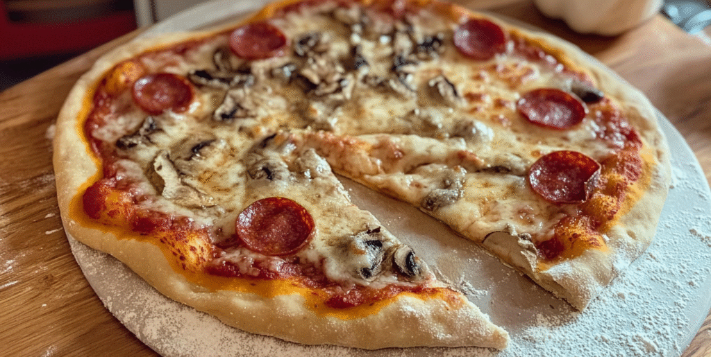 Sourdough Discard Pizza Crust – A delicious and easy way to use sourdough discard for homemade pizza dough