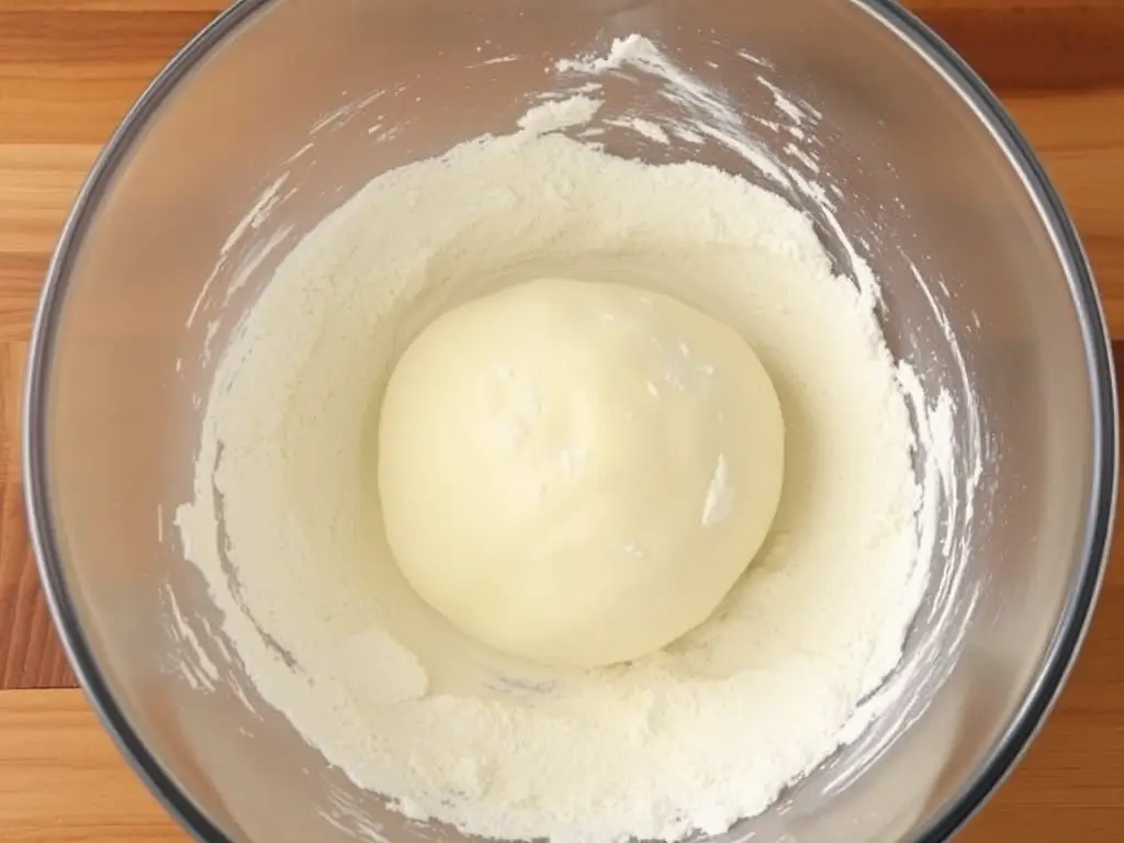 Shaping loaf for Best Homemade Sourdough Bread Recipe