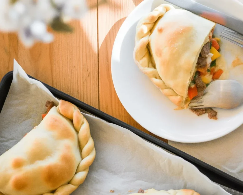 Delicious sourdough hand pies with spiced apple and cranberry filling.